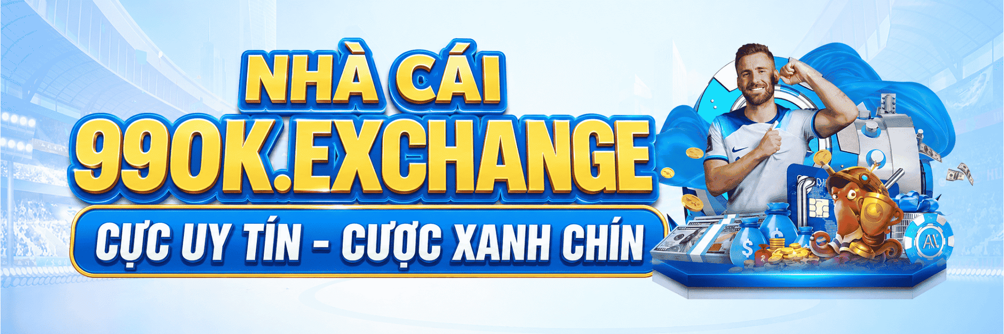 Banner trên trang web chính thức của 99OK