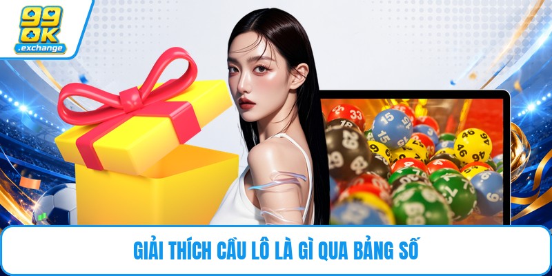 Giải thích cầu lô là gì qua bảng số